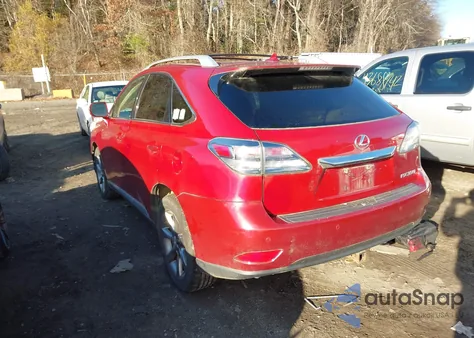 2012 Lexus Rx 350 from USA, damaged, VIN 2T2BK1BA0CC152154